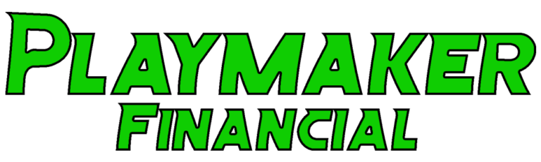 Playmaker Financial logo in green text